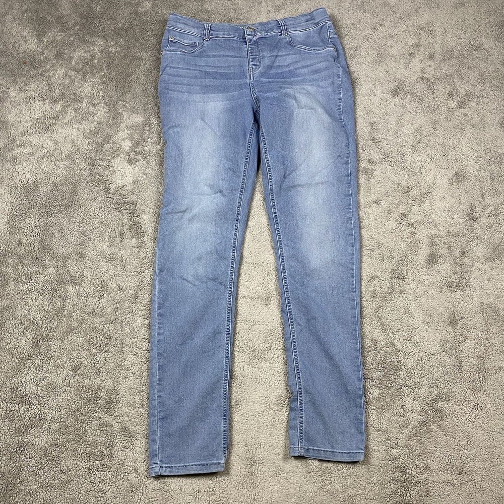 Arizona Jeans Co Jeans Womens Plus 18.5 Blue Jegging